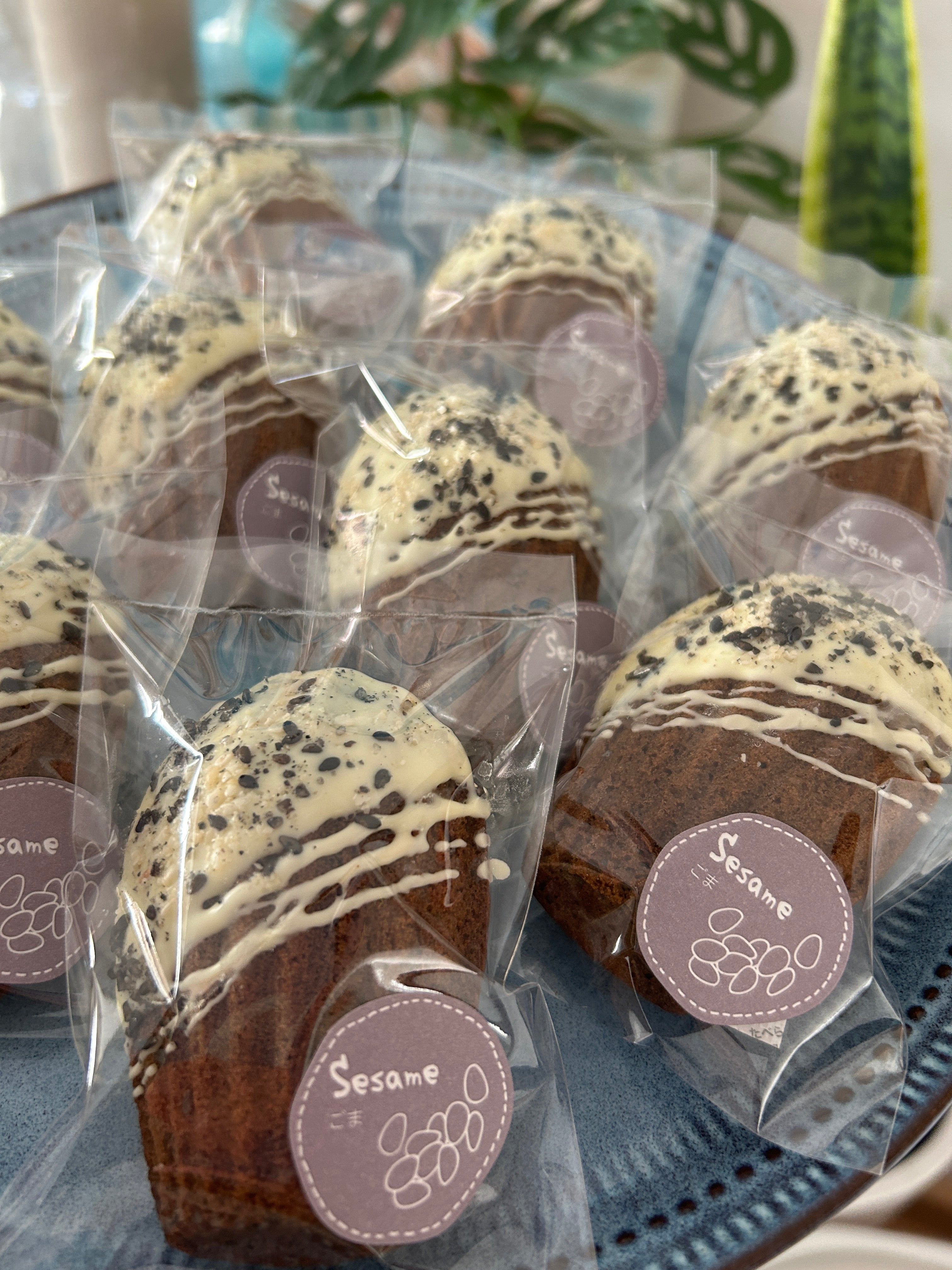 Black Sesame Madeleine