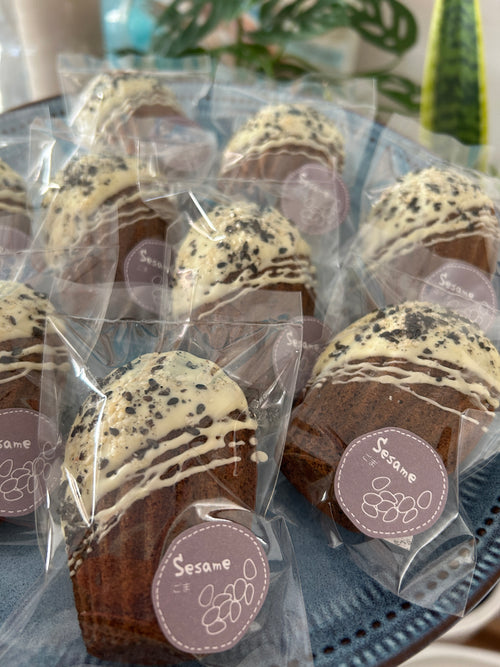 Black Sesame Madeleine